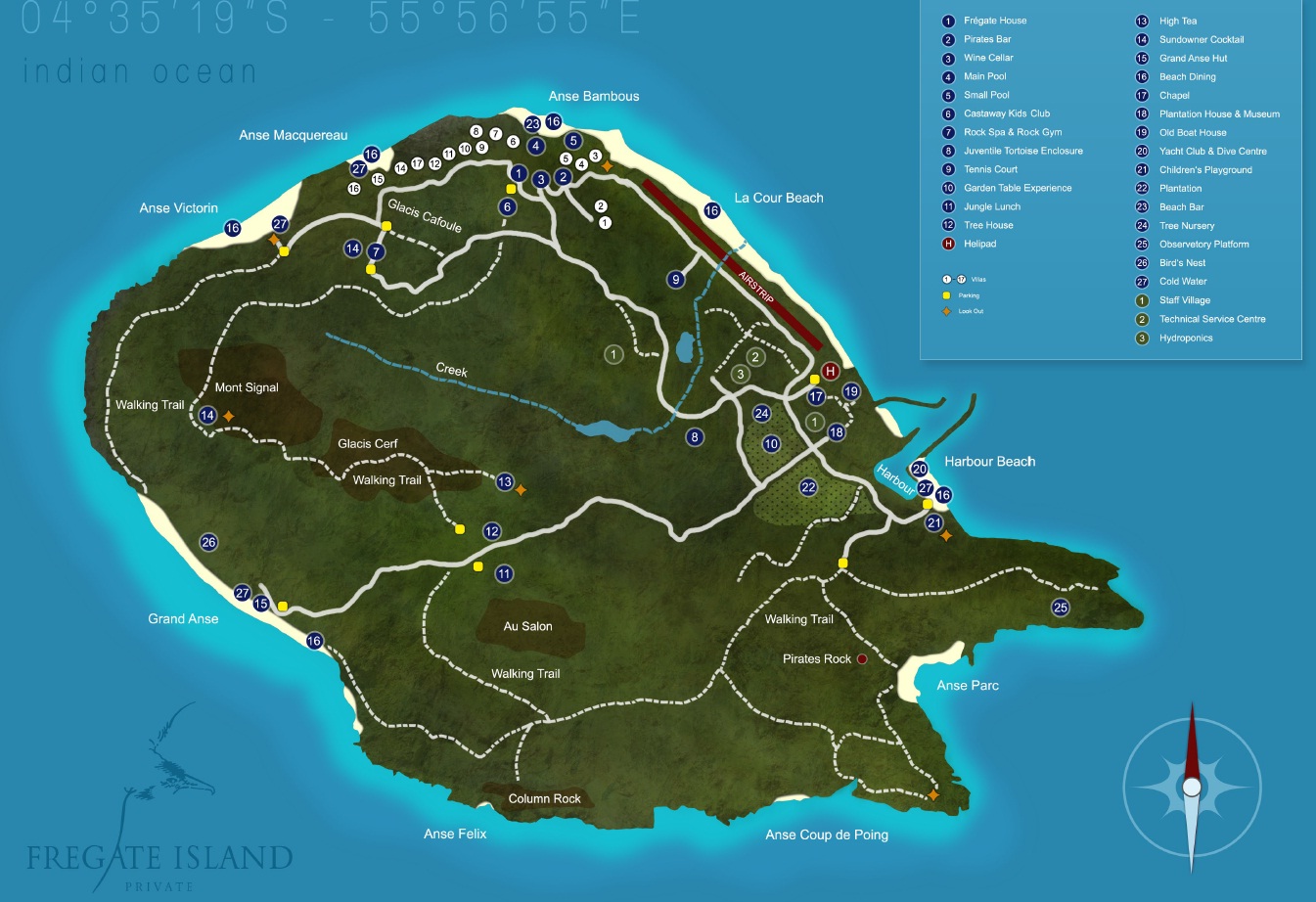 План острова